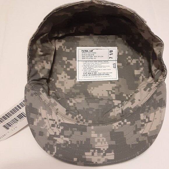 US Army Patrol Cap * Size 7 1/8 * NWT * UCP Universal Camouflage Pattern * Camo - Picture 2 of 5